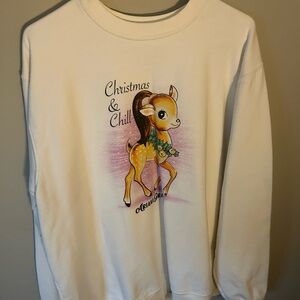 Ariana Grande Cream Sweatshirt